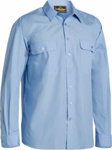 Picture of Bisley Permanent Press Shirt Long Sleeve